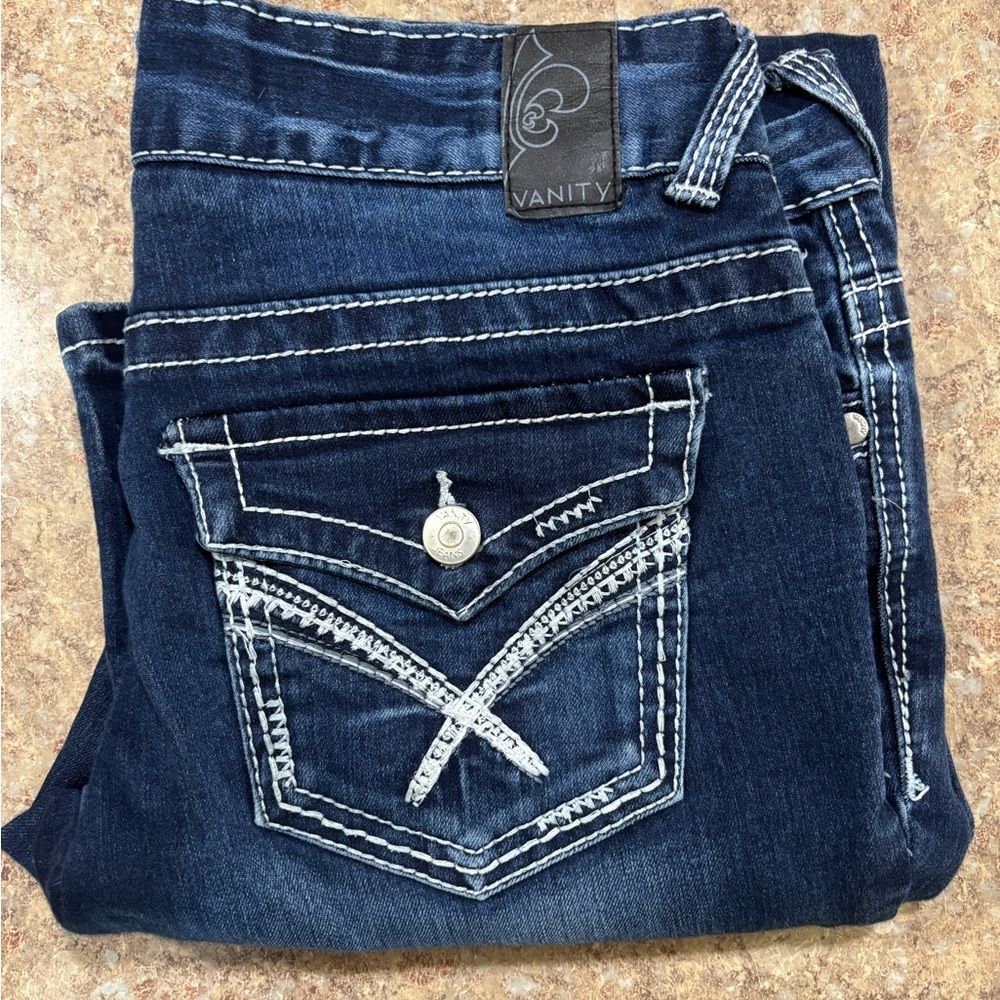 Vanity Women's Dark Blue Jeans